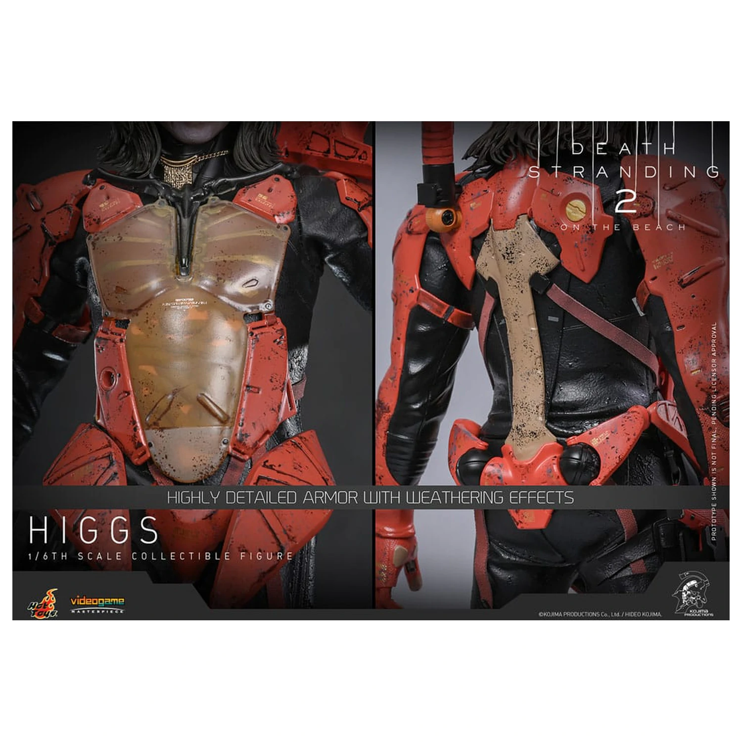 Death Stranding 2: On the Beach Videogame Masterpiece akční figurka 1/6 Higgs 33 cm fotografii produktu