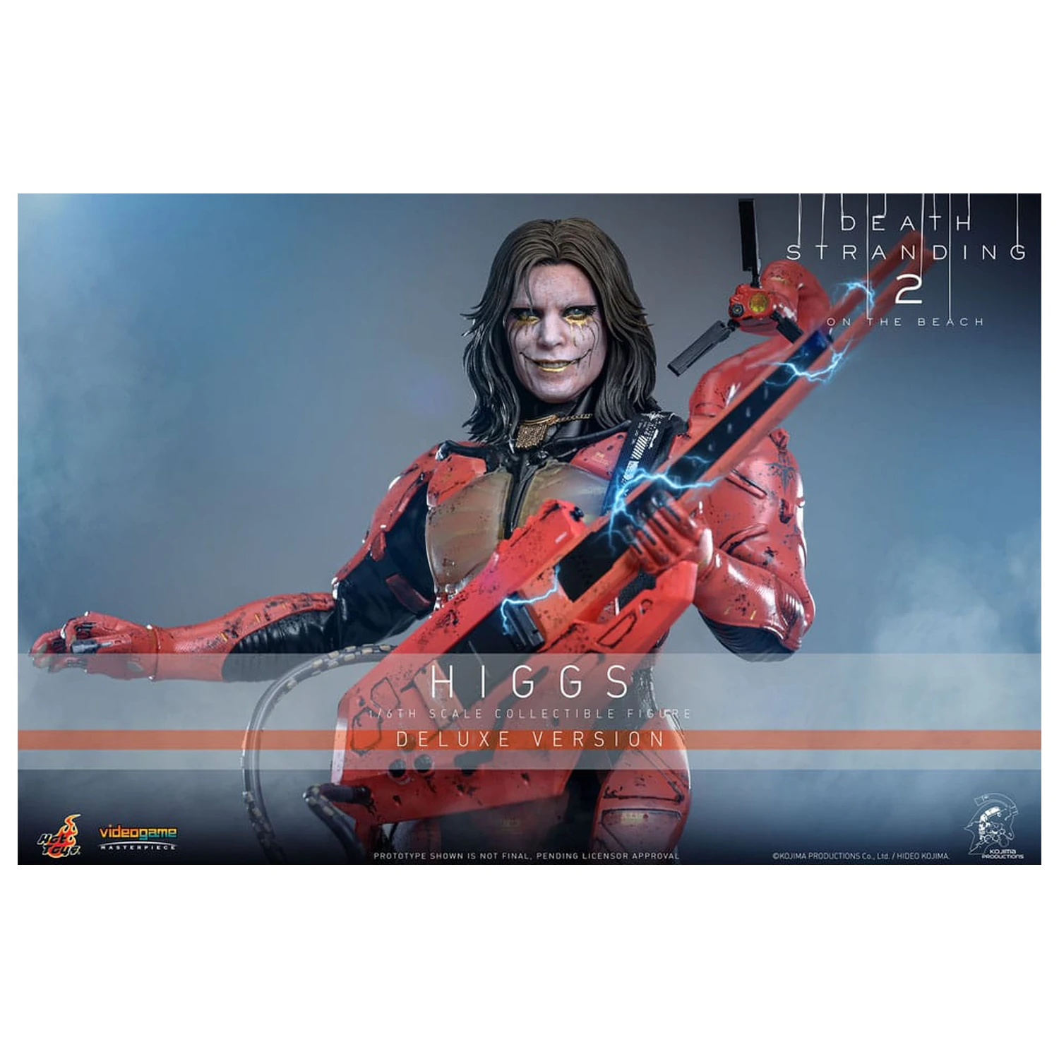 Death Stranding 2: On the Beach Videogame Masterpiece Action Figure 1/6 Higgs (Deluxe Version) 33 cm fotografii produktu