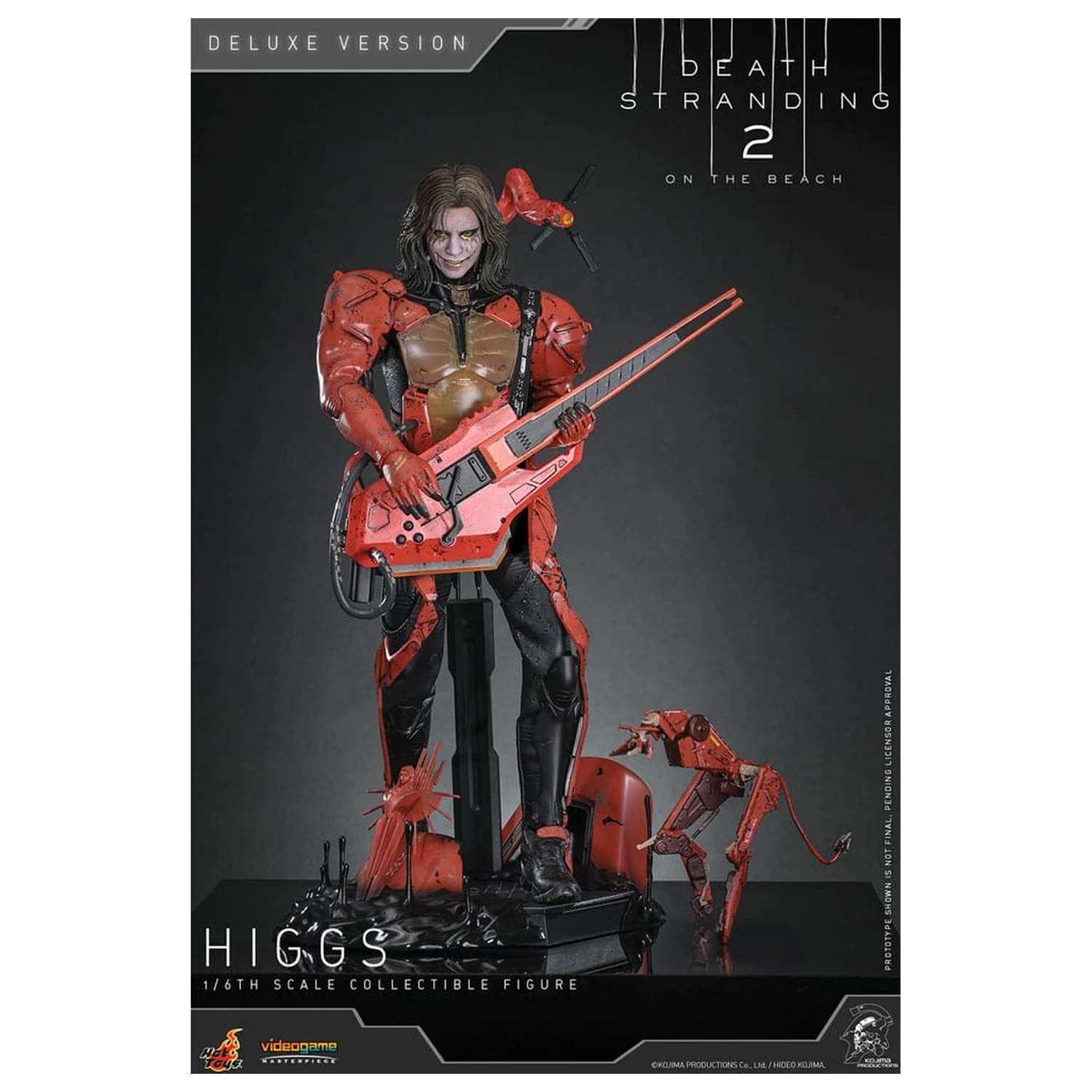 Death Stranding 2: On the Beach Videogame Masterpiece Action Figure 1/6 Higgs (Deluxe Version) 33 cm fotografii produktu