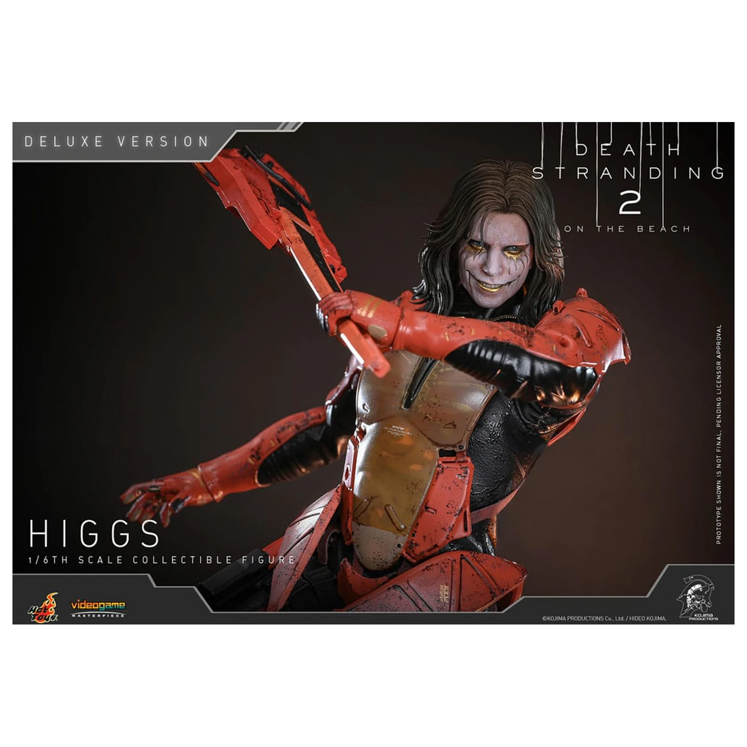 Death Stranding 2: On the Beach Videogame Masterpiece Action Figure 1/6 Higgs (Deluxe Version) 33 cm fotografii produktu