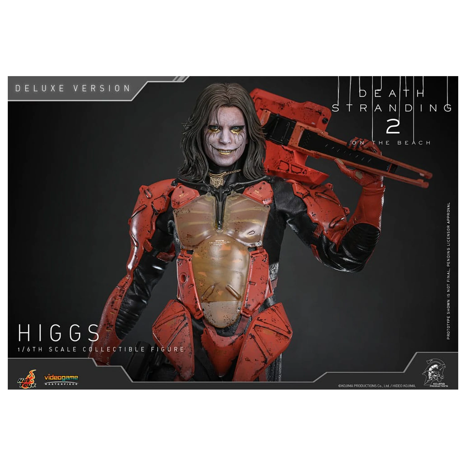 Death Stranding 2: On the Beach Videogame Masterpiece Action Figure 1/6 Higgs (Deluxe Version) 33 cm fotografii produktu
