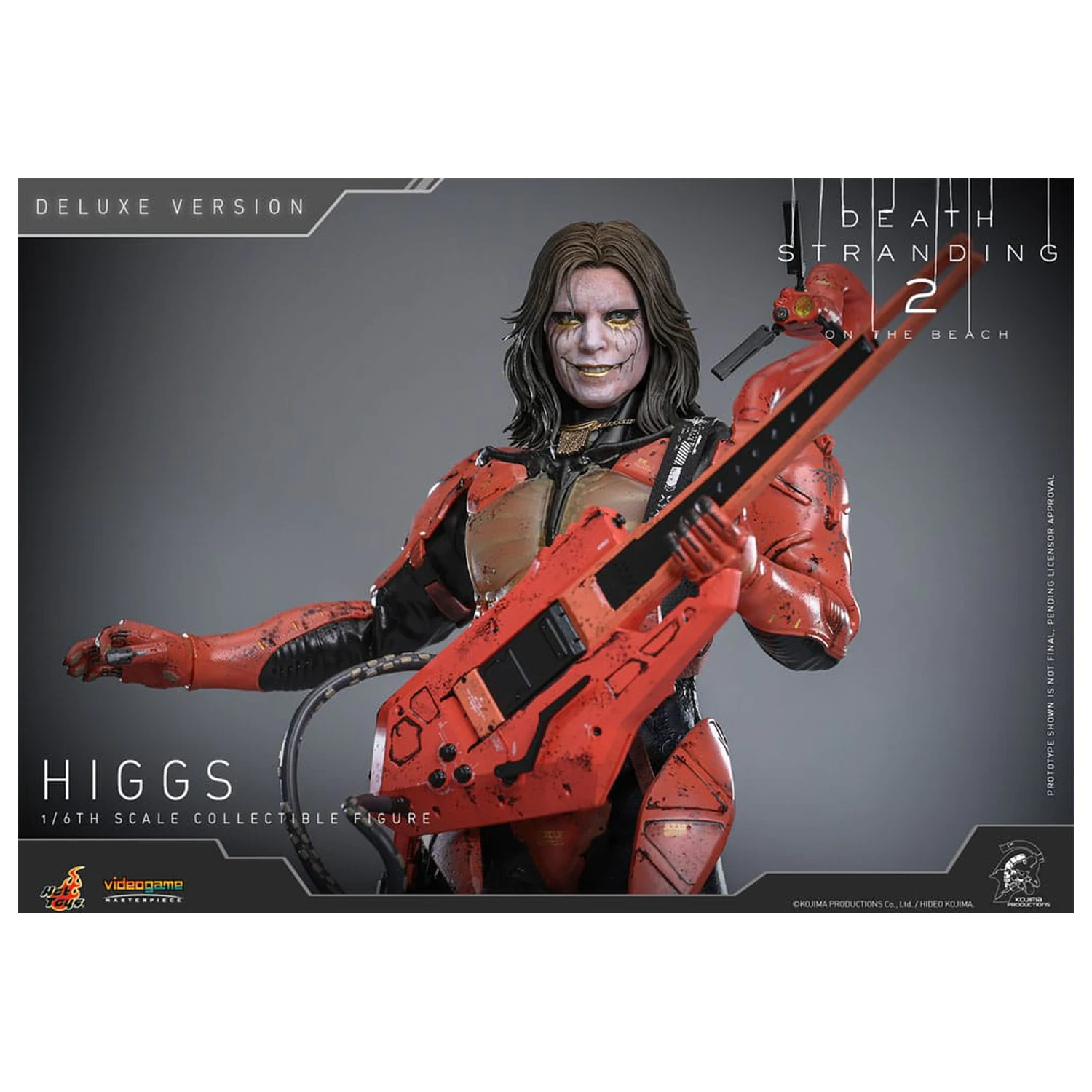 Death Stranding 2: On the Beach Videogame Masterpiece Action Figure 1/6 Higgs (Deluxe Version) 33 cm fotografii produktu