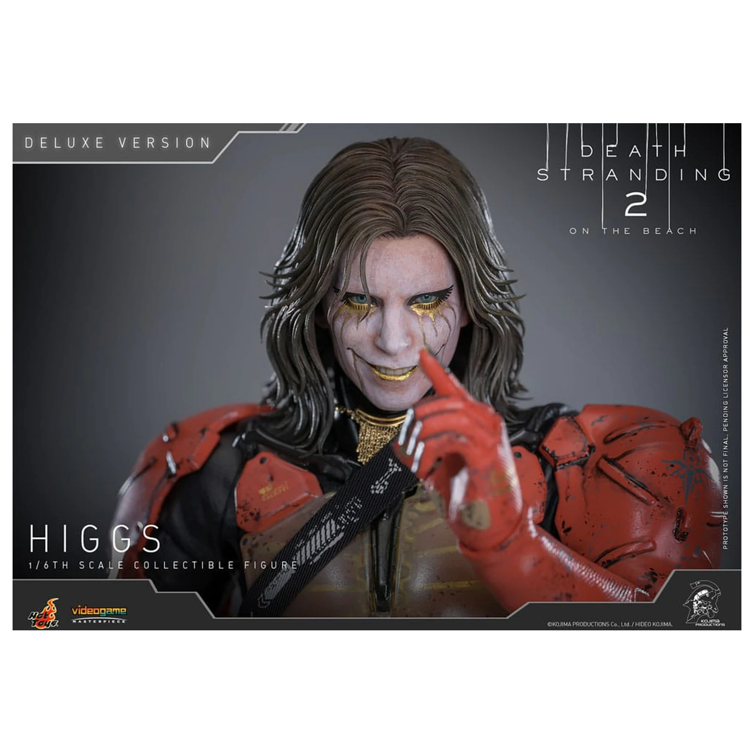 Death Stranding 2: On the Beach Videogame Masterpiece Action Figure 1/6 Higgs (Deluxe Version) 33 cm fotografii produktu