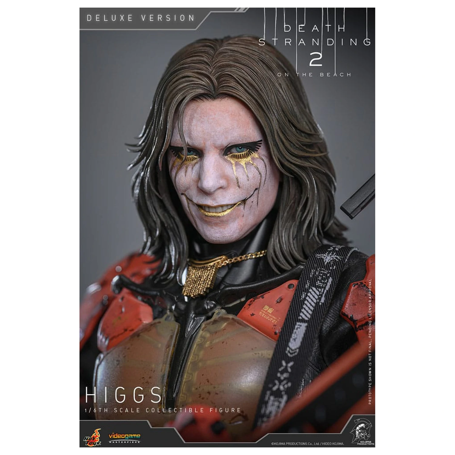 Death Stranding 2: On the Beach Videogame Masterpiece Action Figure 1/6 Higgs (Deluxe Version) 33 cm fotografii produktu
