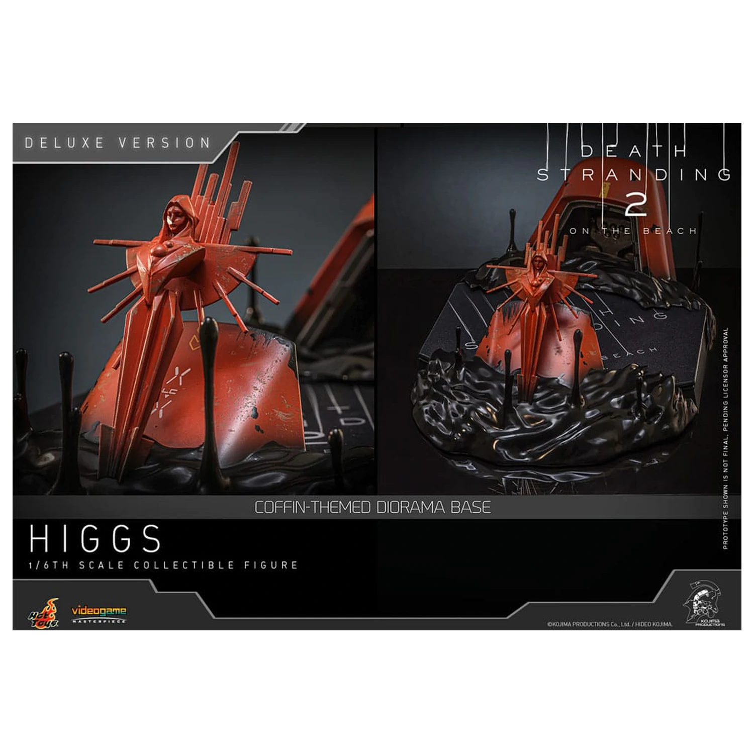 Death Stranding 2: On the Beach Videogame Masterpiece Action Figure 1/6 Higgs (Deluxe Version) 33 cm fotografii produktu