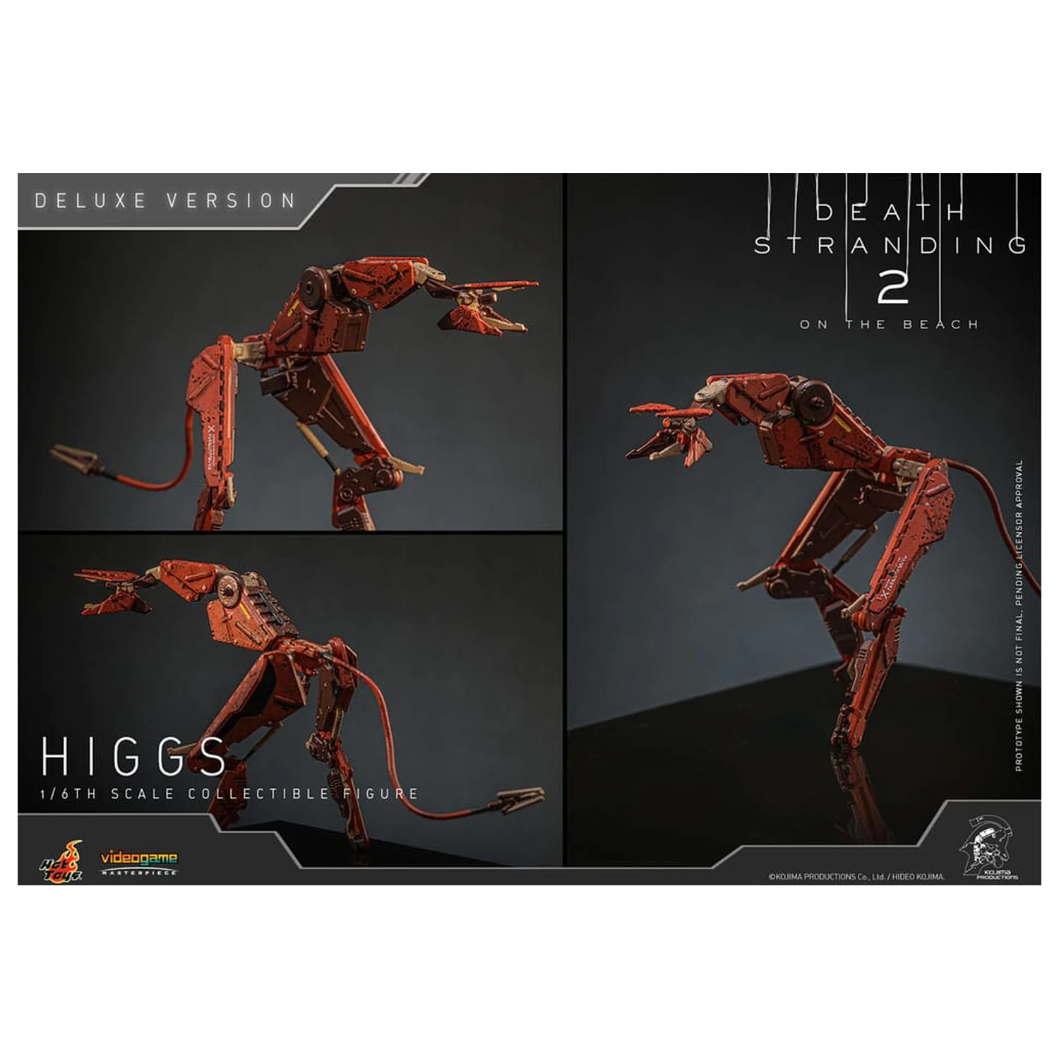 Death Stranding 2: On the Beach Videogame Masterpiece Action Figure 1/6 Higgs (Deluxe Version) 33 cm fotografii produktu
