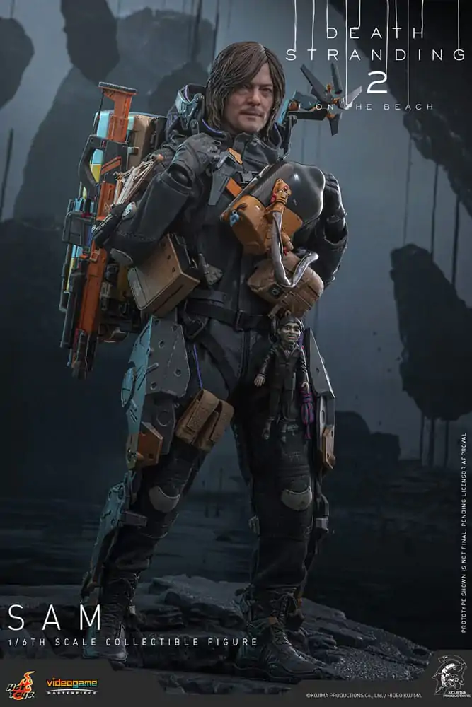 Death Stranding 2: On the Beach Videogame Masterpiece akční figurka 1/6 Sam 31 cm fotografii produktu