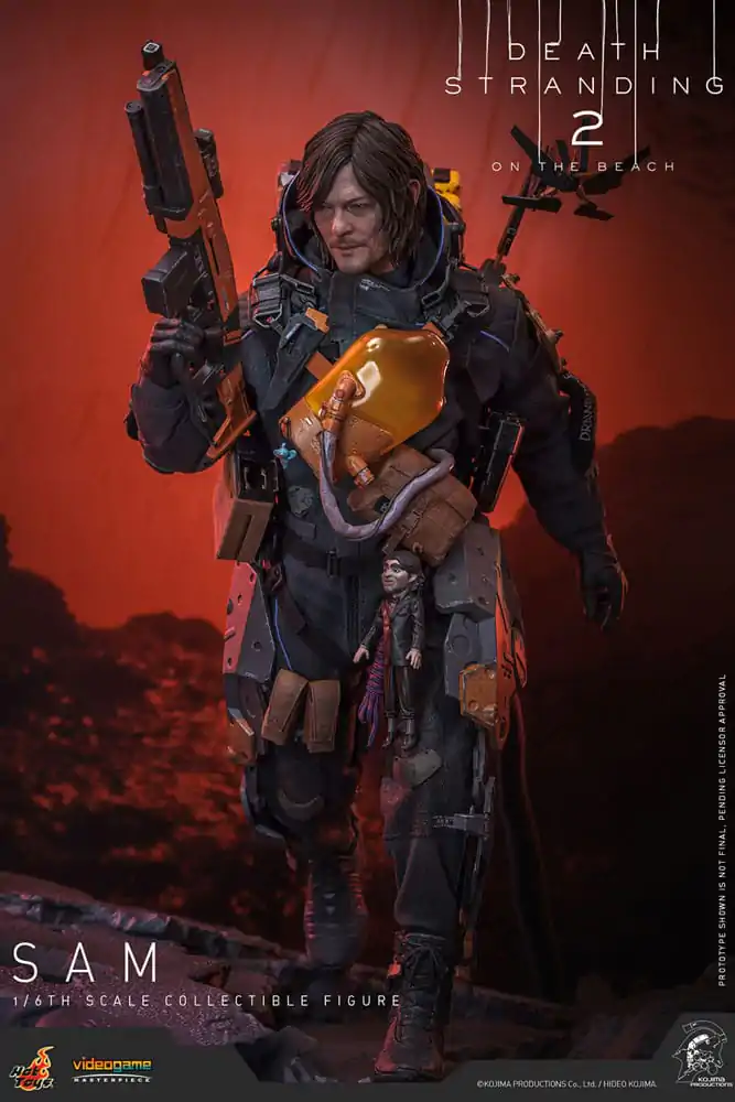 Death Stranding 2: On the Beach Videogame Masterpiece akční figurka 1/6 Sam 31 cm fotografii produktu