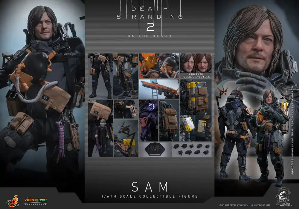 Death Stranding 2: On the Beach Videogame Masterpiece akční figurka 1/6 Sam 31 cm fotografii produktu