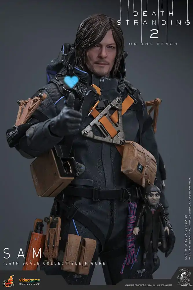 Death Stranding 2: On the Beach Videogame Masterpiece akční figurka 1/6 Sam 31 cm fotografii produktu