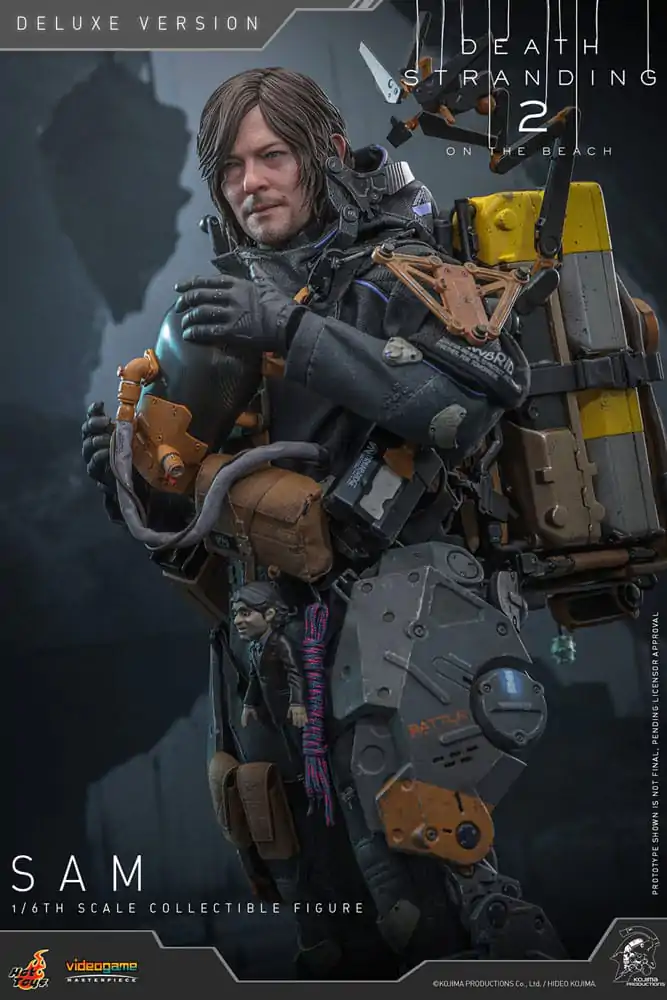 Death Stranding 2: On the Beach Videogame Masterpiece akční figurka 1/6 Sam (Deluxe Verze) 31 cm fotografii produktu