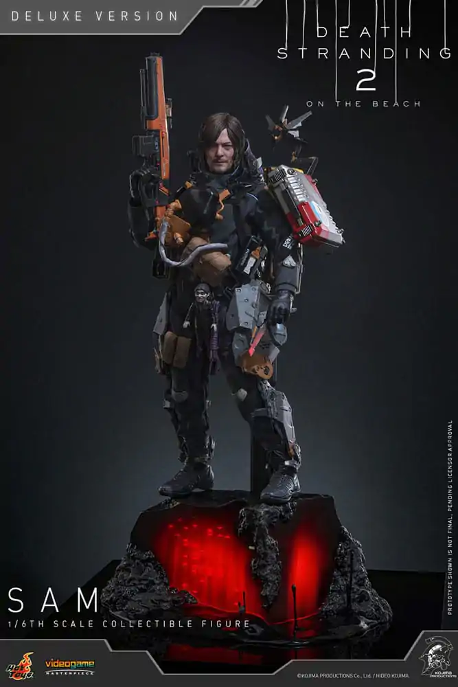 Death Stranding 2: On the Beach Videogame Masterpiece akční figurka 1/6 Sam (Deluxe Verze) 31 cm fotografii produktu
