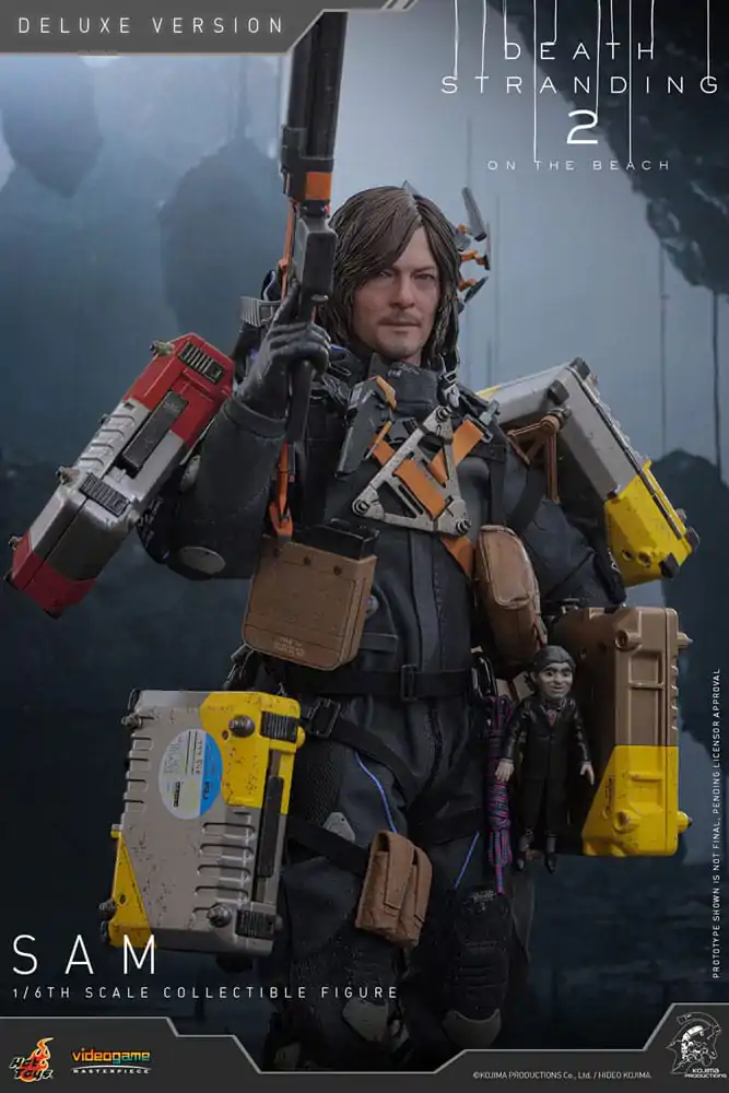 Death Stranding 2: On the Beach Videogame Masterpiece akční figurka 1/6 Sam (Deluxe Verze) 31 cm fotografii produktu