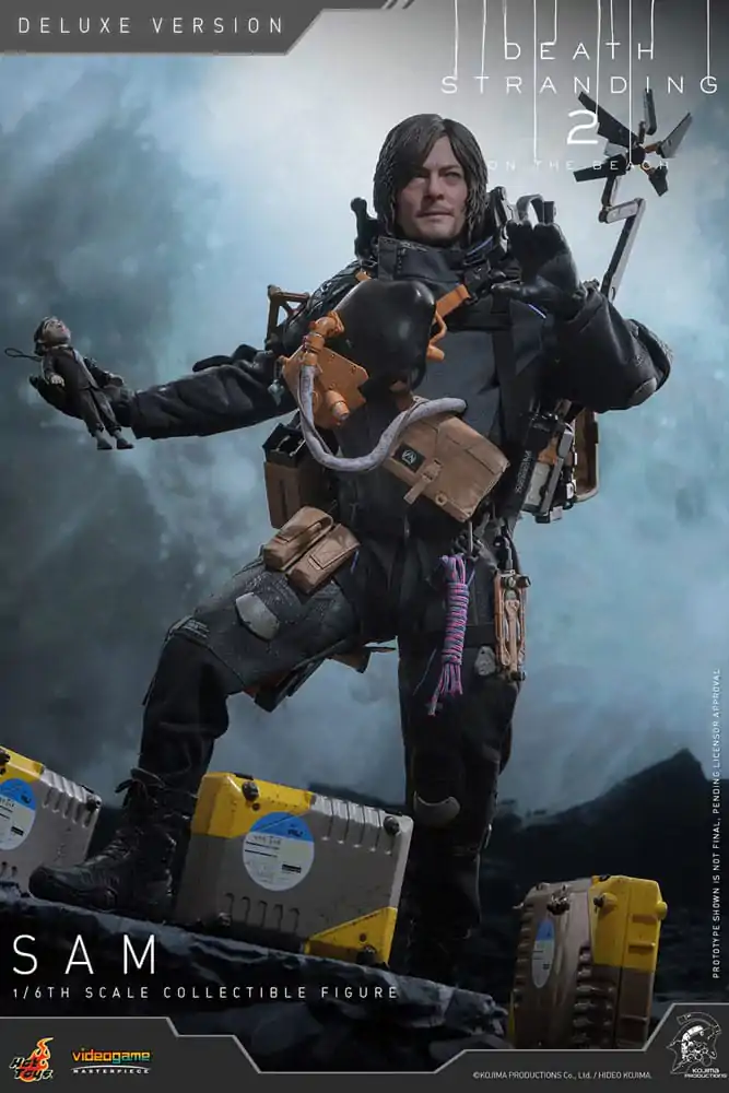 Death Stranding 2: On the Beach Videogame Masterpiece akční figurka 1/6 Sam (Deluxe Verze) 31 cm fotografii produktu