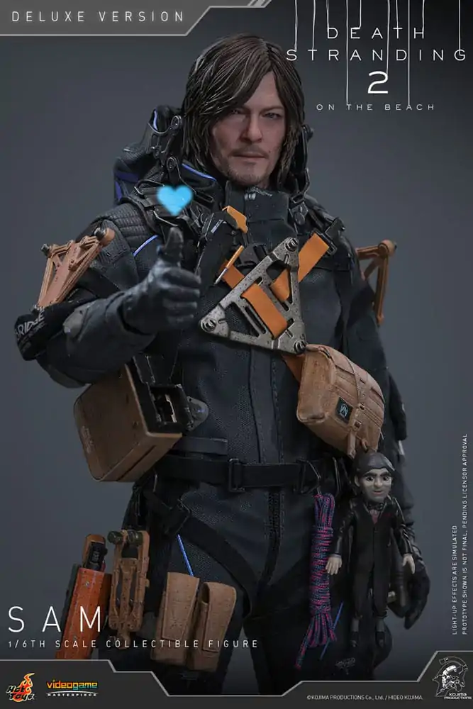 Death Stranding 2: On the Beach Videogame Masterpiece akční figurka 1/6 Sam (Deluxe Verze) 31 cm fotografii produktu