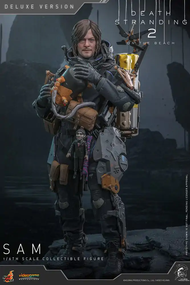 Death Stranding 2: On the Beach Videogame Masterpiece akční figurka 1/6 Sam (Deluxe Verze) 31 cm fotografii produktu
