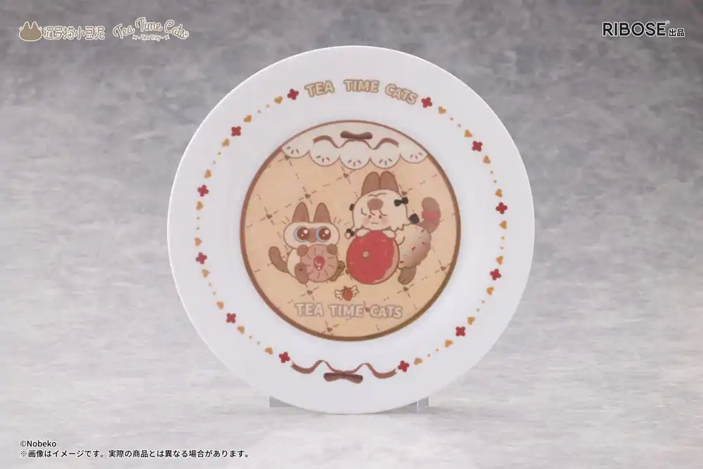Decorated Life Collection Socha z PVC Tea Time Cats x Siamese Cat Azuki-san Friendship Collaboration Exkluzivní sada 18 cm fotografii produktu