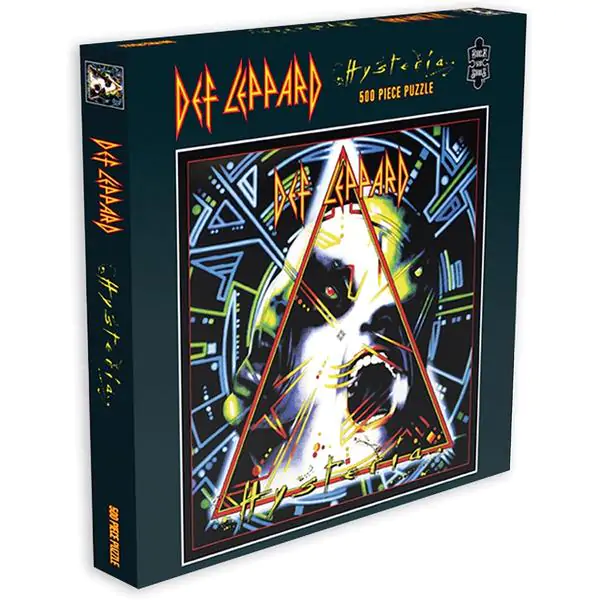 DEF LEPPARD Hysteria Album Puzzle 500 dílků 41x41cm fotografii produktu