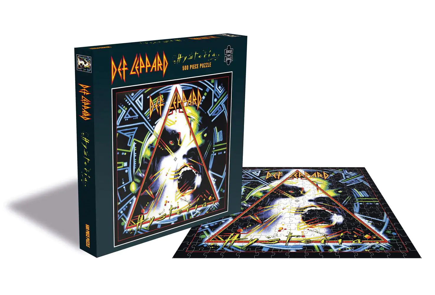 DEF LEPPARD Hysteria Album Puzzle 500 dílků 41x41cm fotografii produktu