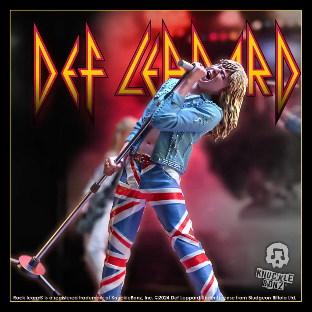 Def Leppard Rock Iconz Socha Joe Elliott 24 cm fotografii produktu