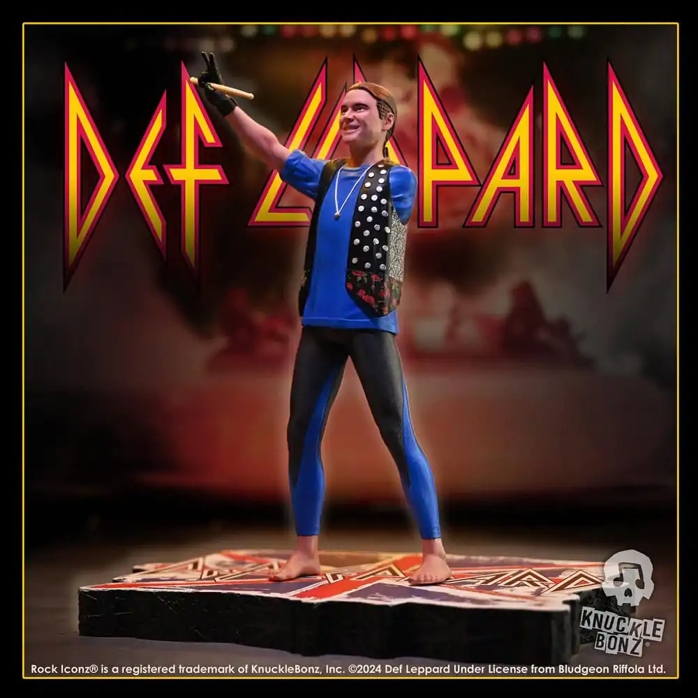 Def Leppard Rock Iconz Socha Rick Allen 24 cm fotografii produktu