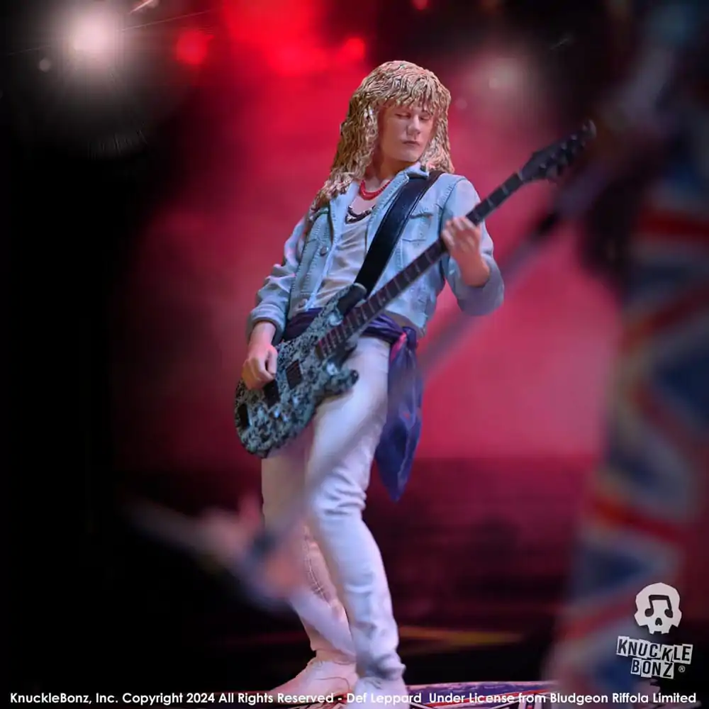 Def Leppard Rock Iconz Socha Rick Savage 24 cm fotografii produktu