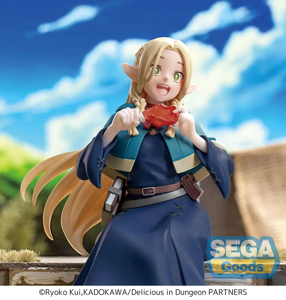 Delicious in Dungeon PM Perching PVC Soška Marcille 15 cm fotografii produktu