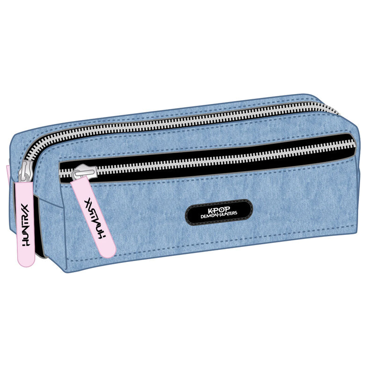 Demon Hunters Kpop Huntrix trojitý penál fotografii produktu