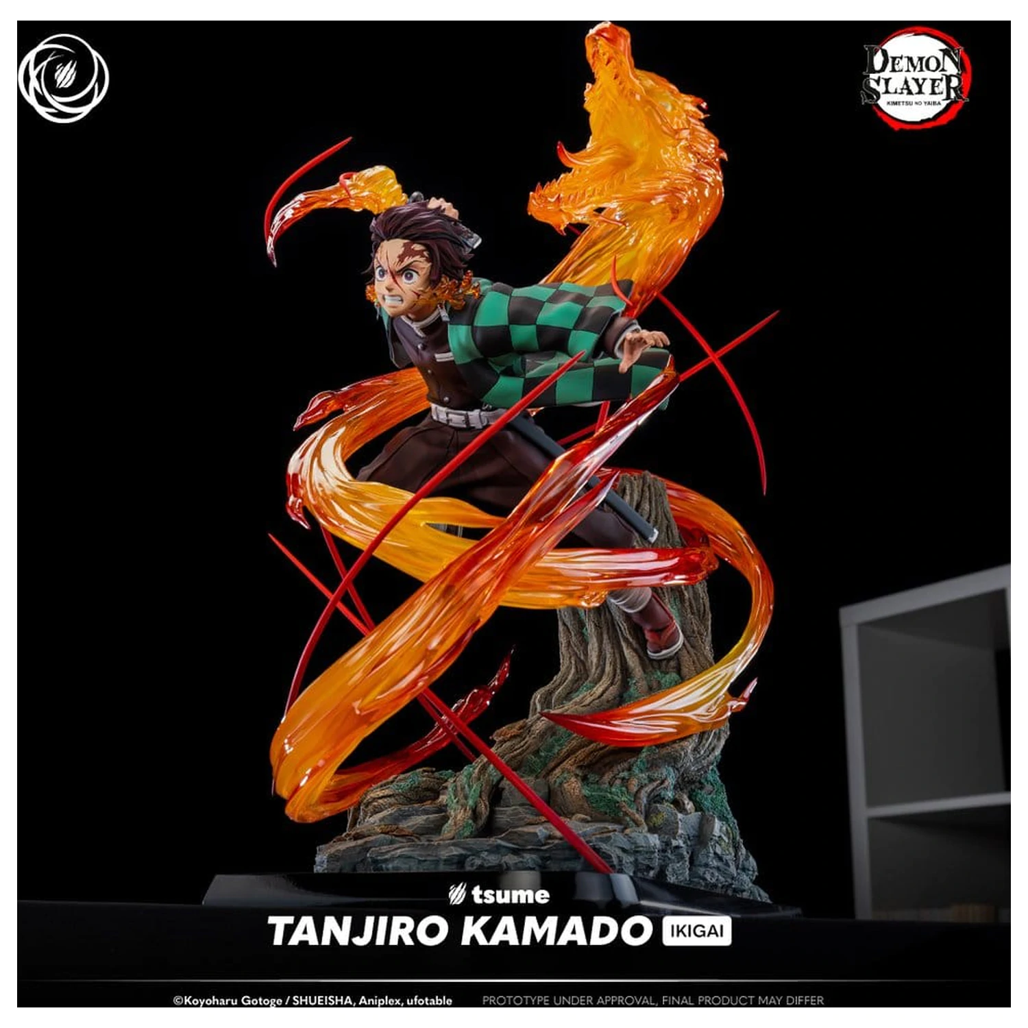 Demon Slayer IKIGAI Figurka 1/6 Tanjiro Kamado 44 cm fotografii produktu