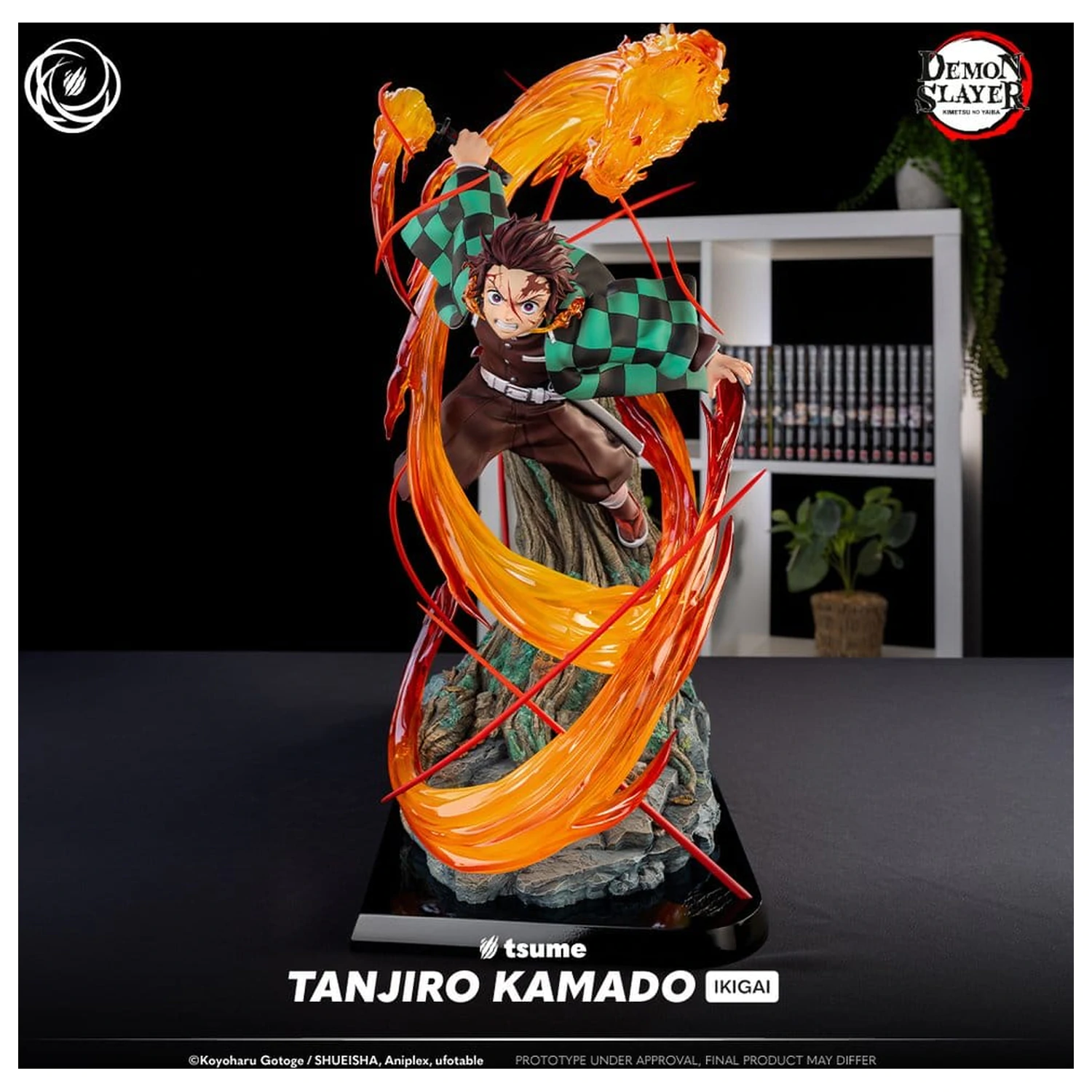 Demon Slayer IKIGAI Figurka 1/6 Tanjiro Kamado 44 cm fotografii produktu