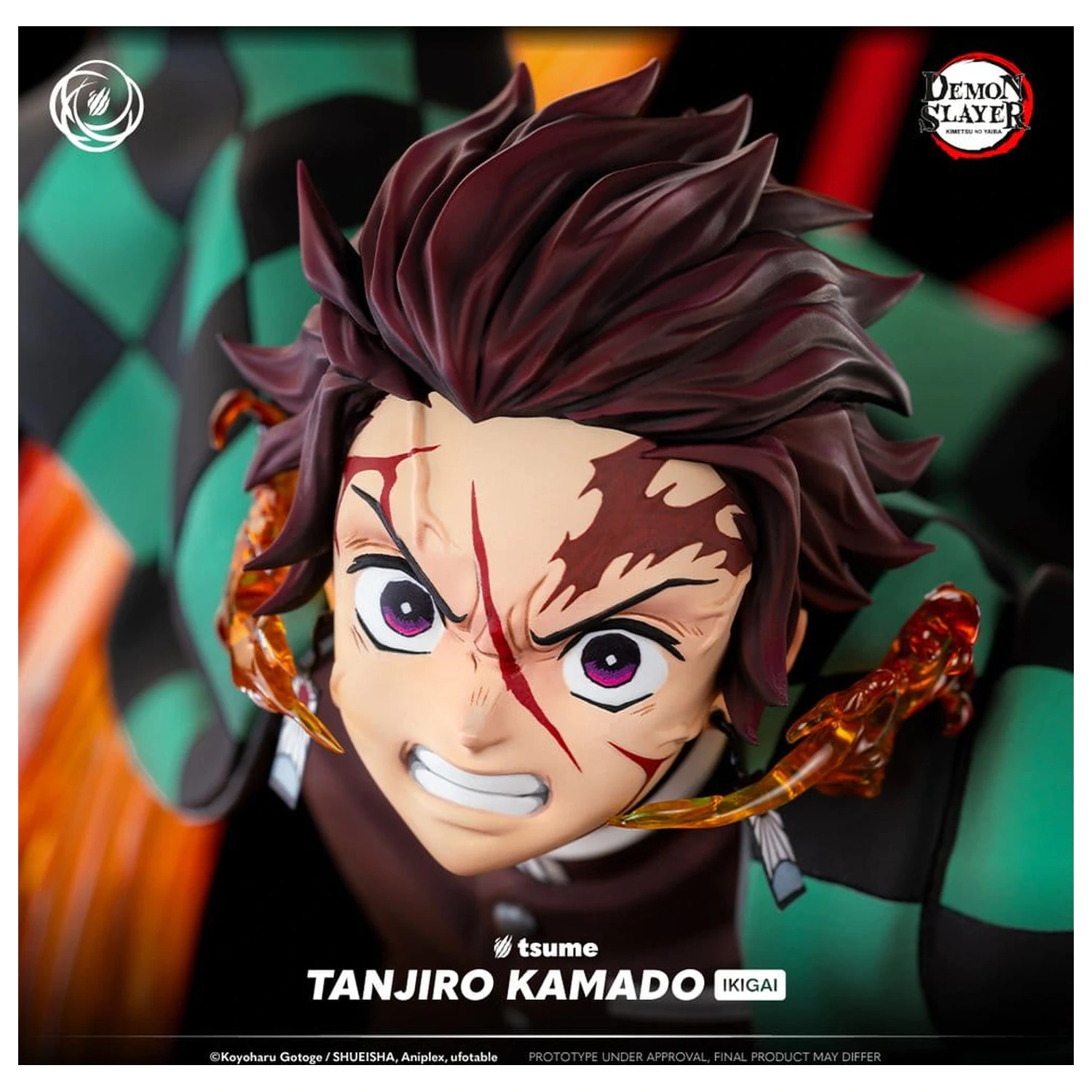 Demon Slayer IKIGAI Figurka 1/6 Tanjiro Kamado 44 cm fotografii produktu