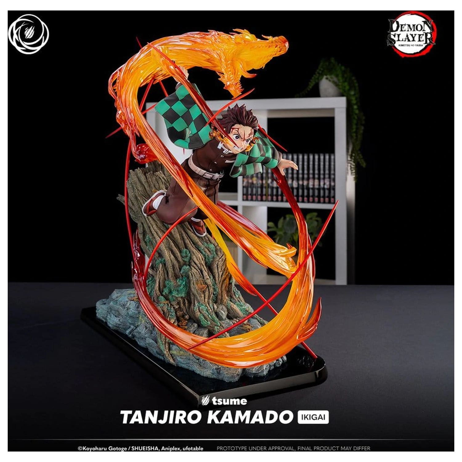 Demon Slayer IKIGAI Figurka 1/6 Tanjiro Kamado 44 cm fotografii produktu