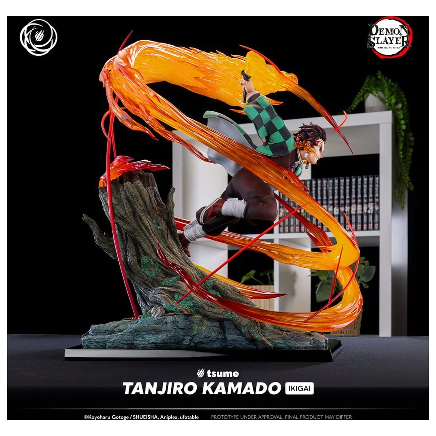 Demon Slayer IKIGAI Figurka 1/6 Tanjiro Kamado 44 cm fotografii produktu
