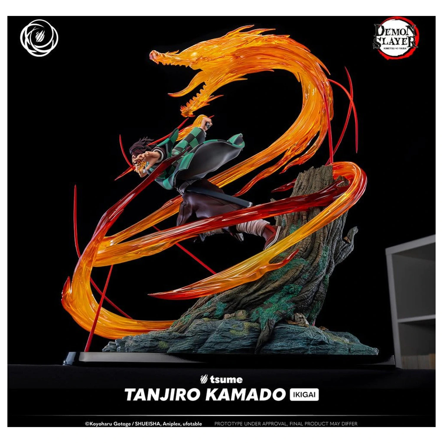 Demon Slayer IKIGAI Figurka 1/6 Tanjiro Kamado 44 cm fotografii produktu