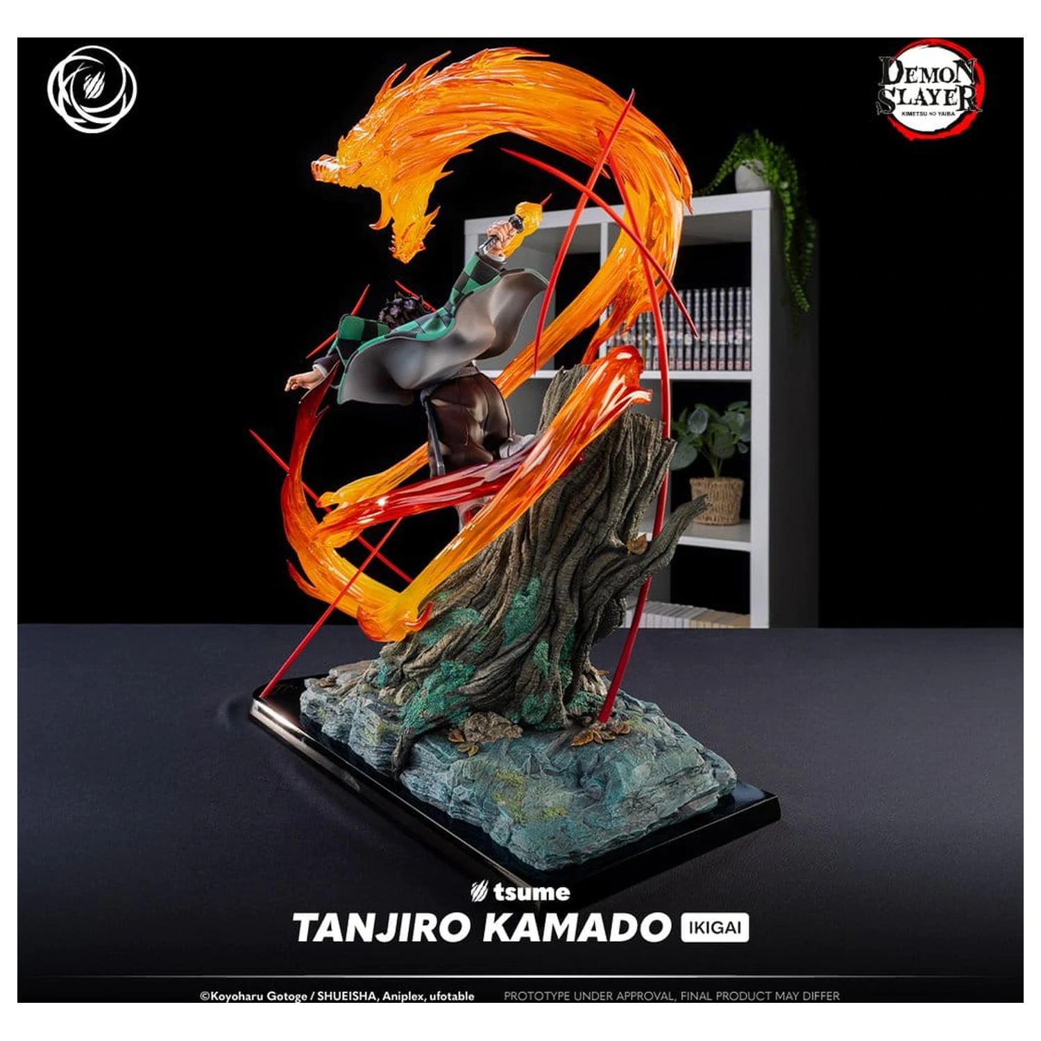 Demon Slayer IKIGAI Figurka 1/6 Tanjiro Kamado 44 cm fotografii produktu