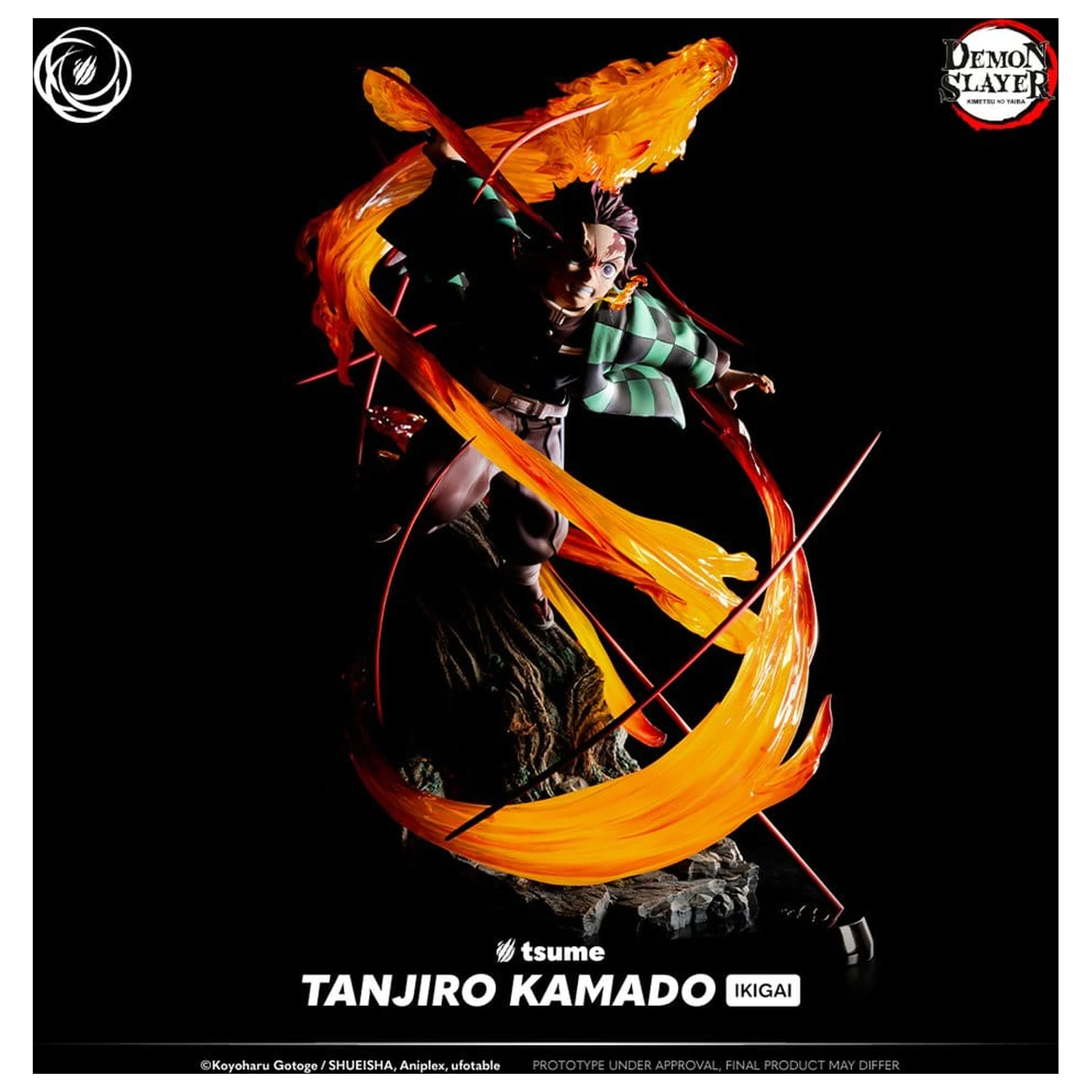 Demon Slayer IKIGAI Figurka 1/6 Tanjiro Kamado 44 cm fotografii produktu
