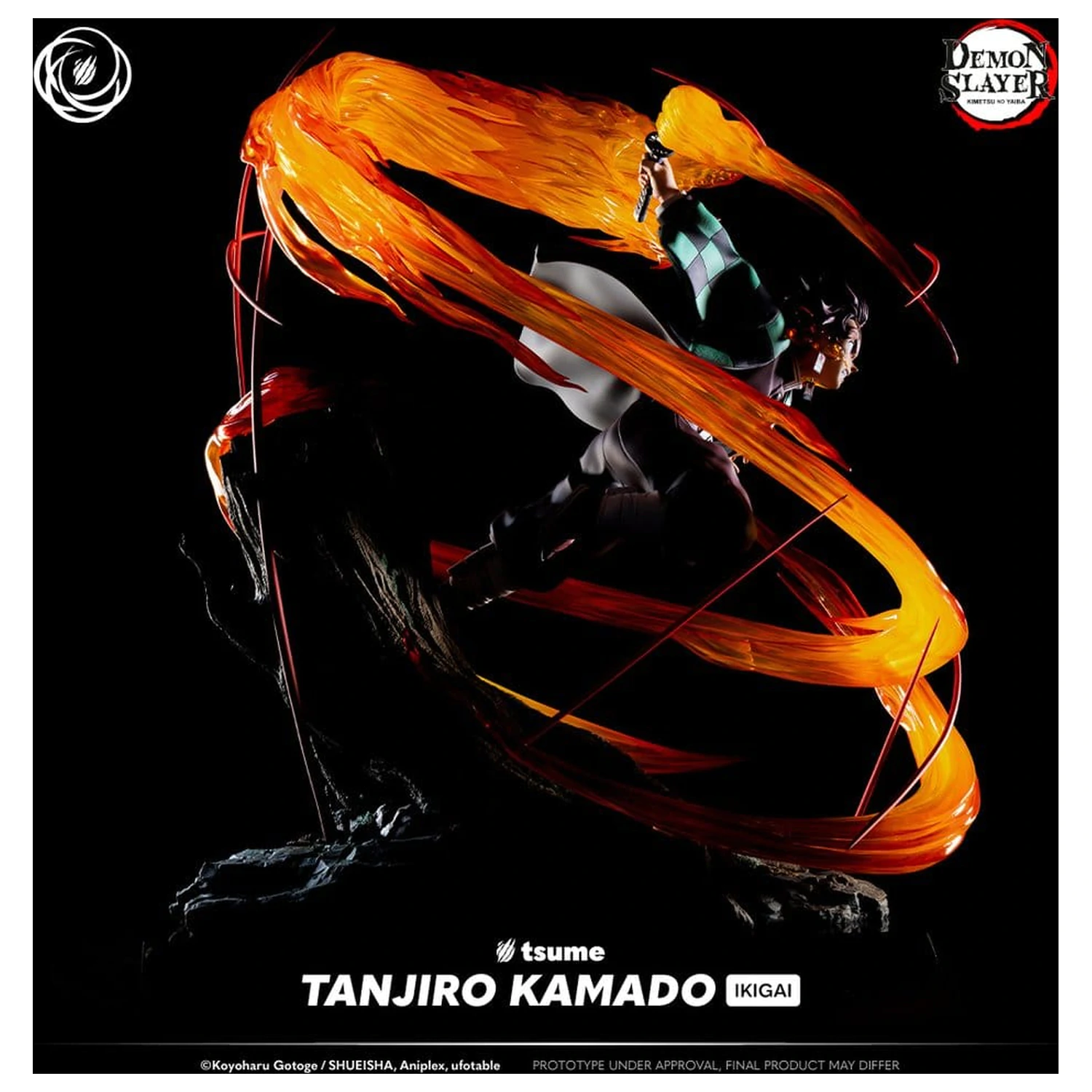 Demon Slayer IKIGAI Figurka 1/6 Tanjiro Kamado 44 cm fotografii produktu
