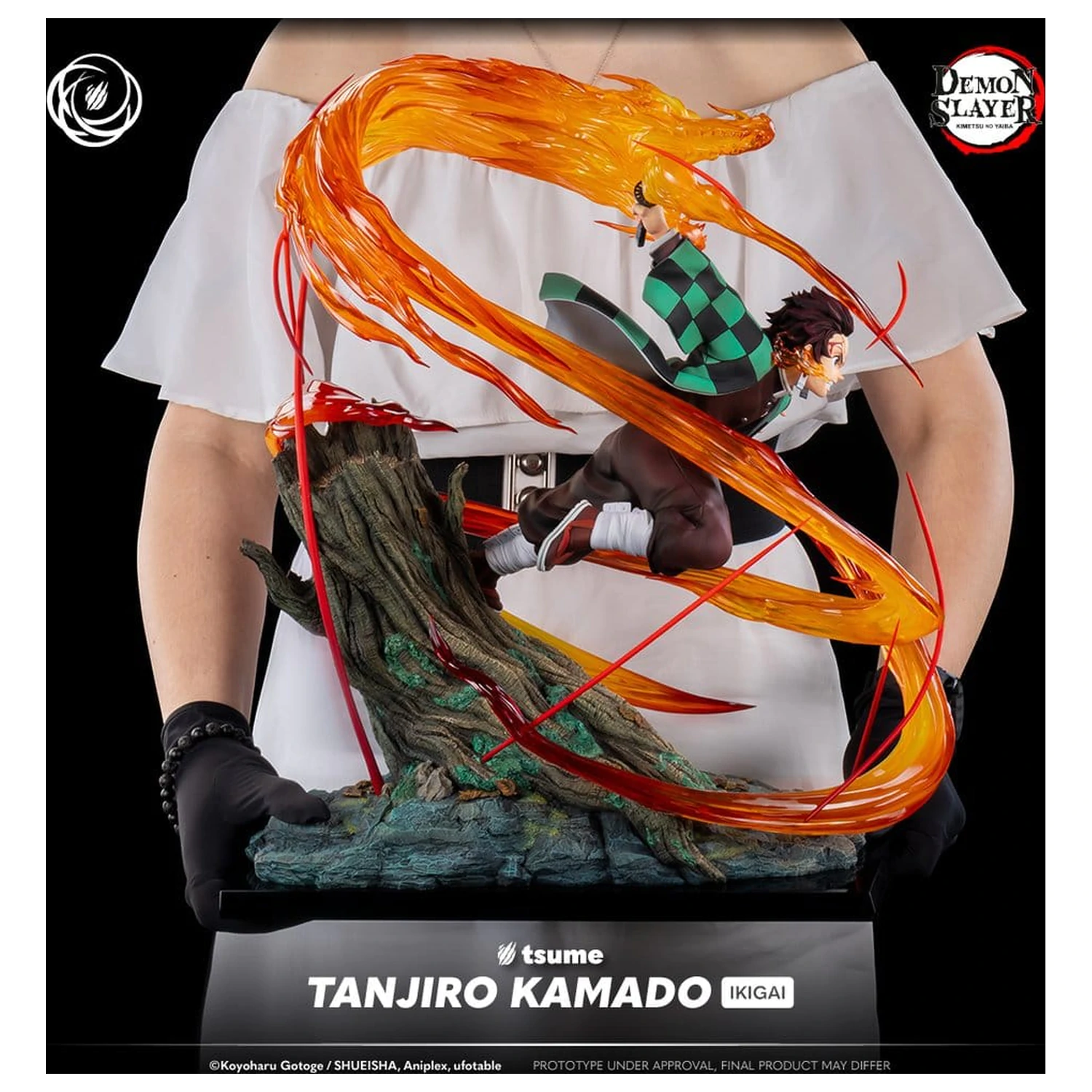 Demon Slayer IKIGAI Figurka 1/6 Tanjiro Kamado 44 cm fotografii produktu
