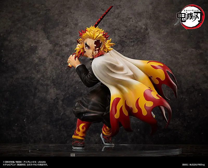 Demon Slayer: Kimetsu no Yaiba soška 1/4 Kyojuro Rengoku 42 cm fotografii produktu