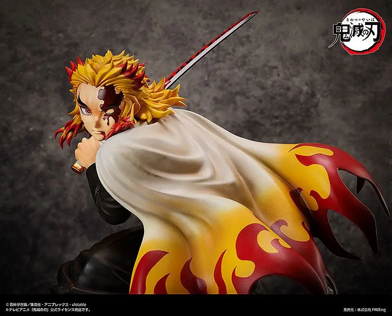 Demon Slayer: Kimetsu no Yaiba soška 1/4 Kyojuro Rengoku 42 cm fotografii produktu