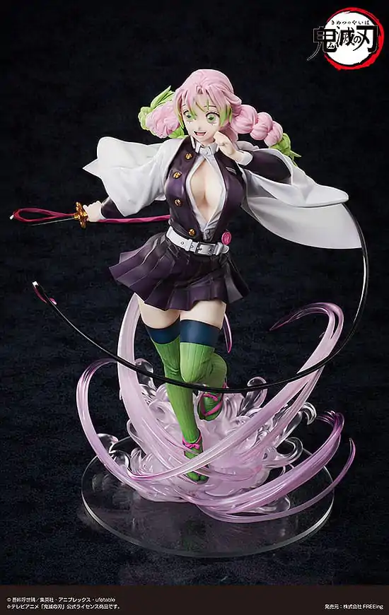 Demon Slayer: Kimetsu no Yaiba PVC Socha 1/4 Mitsuri Kanroji Deluxe Edition 41 cm fotografii produktu