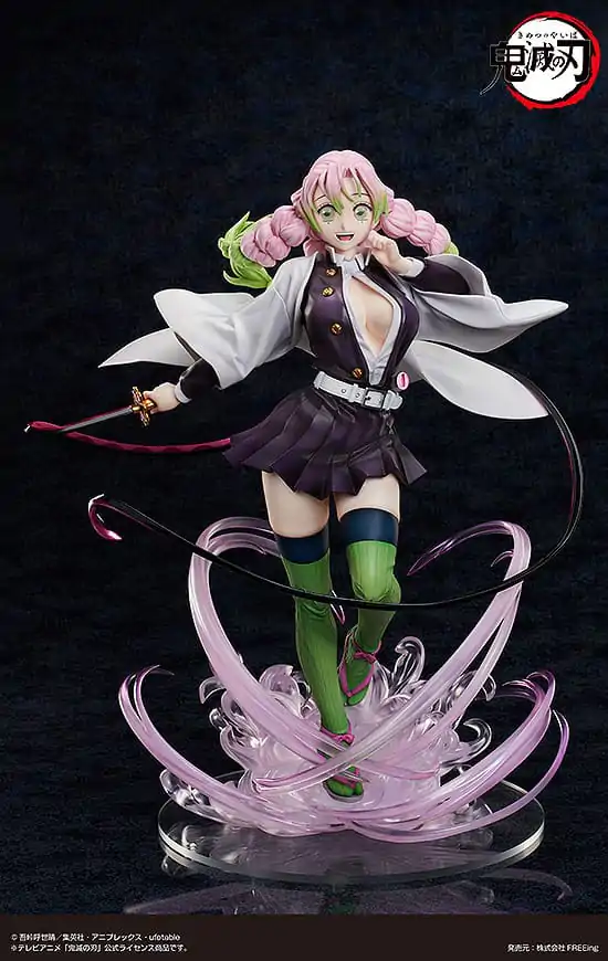 Demon Slayer: Kimetsu no Yaiba PVC Socha 1/4 Mitsuri Kanroji Deluxe Edition 41 cm fotografii produktu