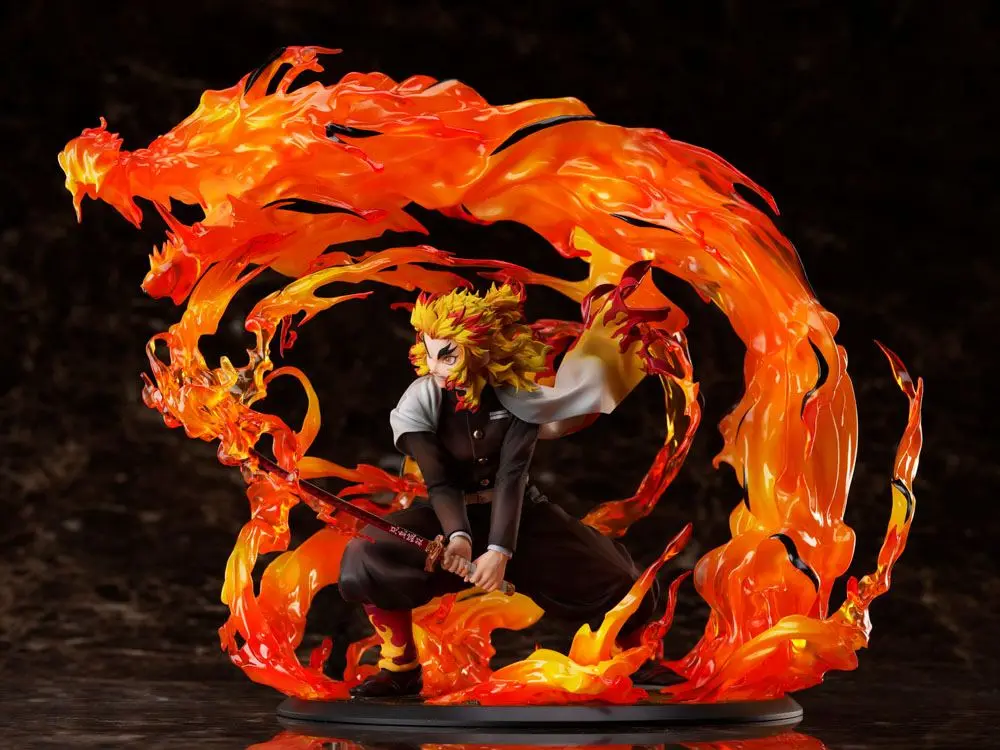 Demon Slayer: Kimetsu no Yaiba Socha 1/8 Kyojuro Rengoku 26 cm fotografii produktu