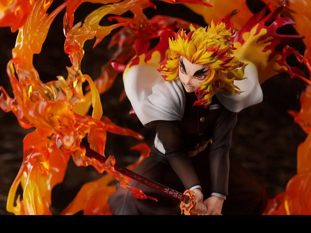 Demon Slayer: Kimetsu no Yaiba Socha 1/8 Kyojuro Rengoku 26 cm fotografii produktu
