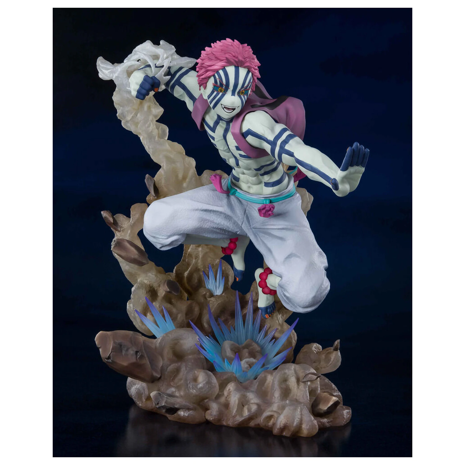 Demon Slayer Kimetsu No Yaiba Akaza Upper Three S.H. Figurarts figurka 17 cm fotografii produktu