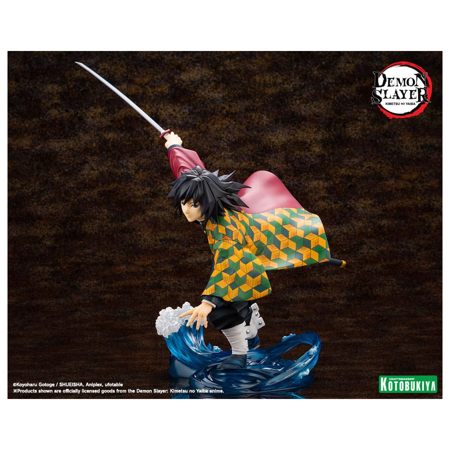 Demon Slayer: Kimetsu no Yaiba ARTFXJ Socha 1/8 Giyu Tomioka 21 cm fotografii produktu