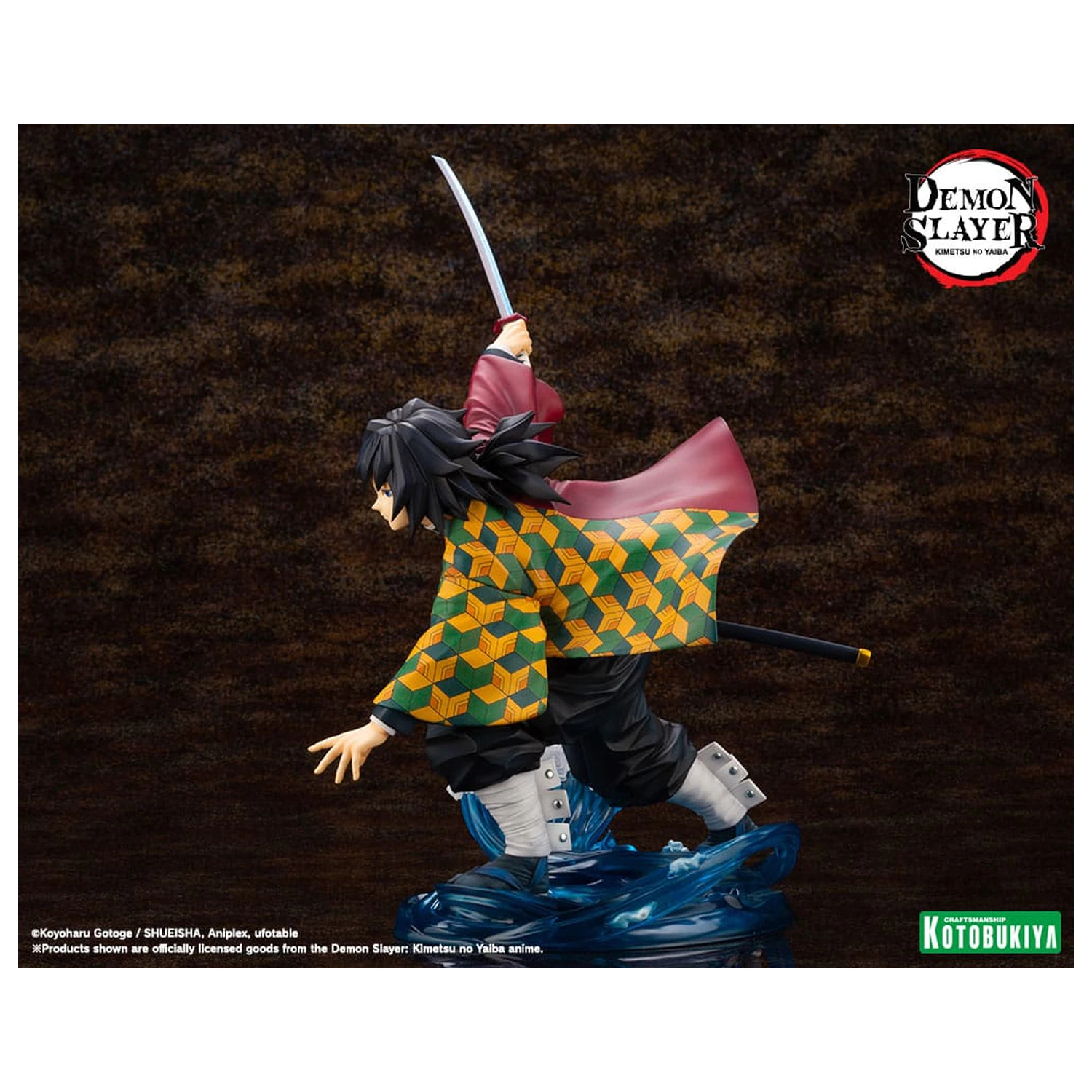 Demon Slayer: Kimetsu no Yaiba ARTFXJ Socha 1/8 Giyu Tomioka 21 cm fotografii produktu