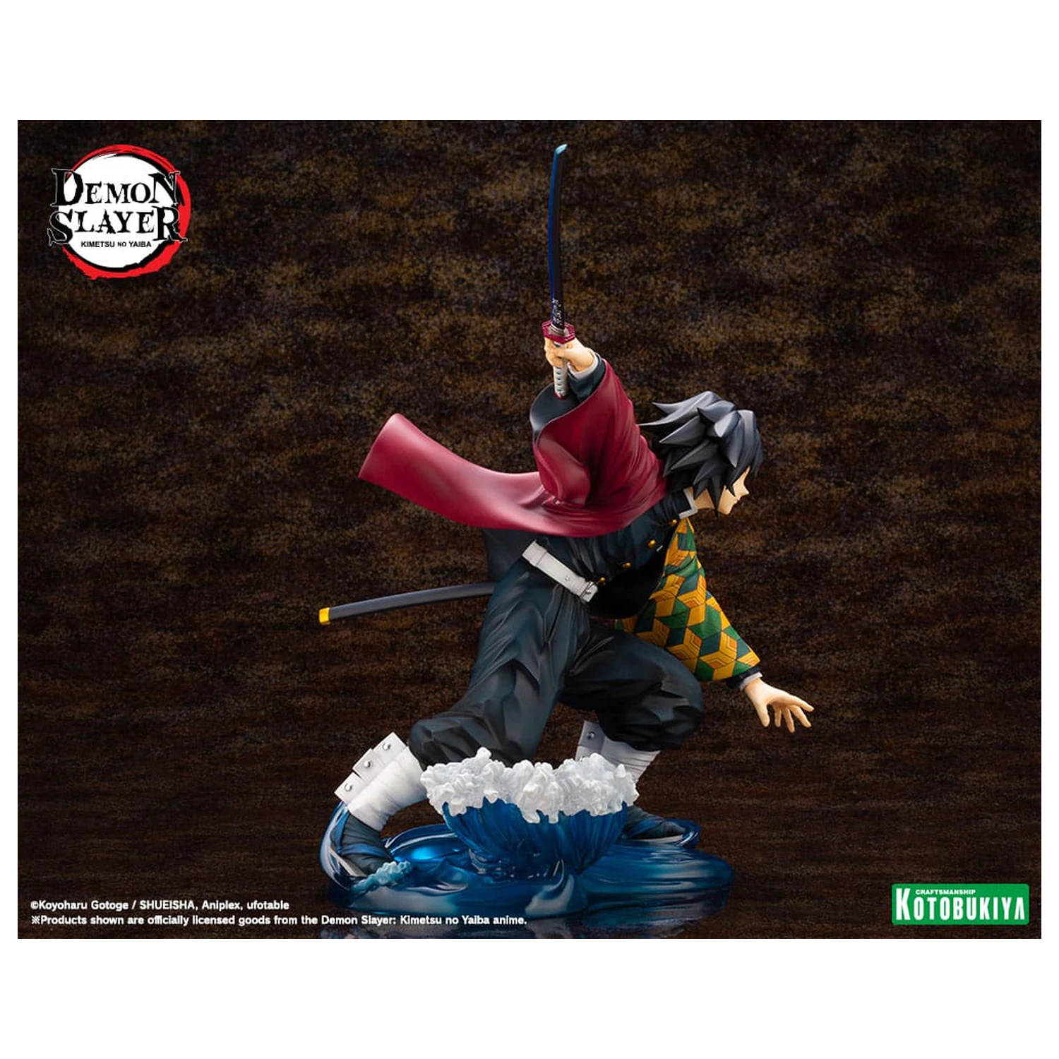 Demon Slayer: Kimetsu no Yaiba ARTFXJ Socha 1/8 Giyu Tomioka 21 cm fotografii produktu