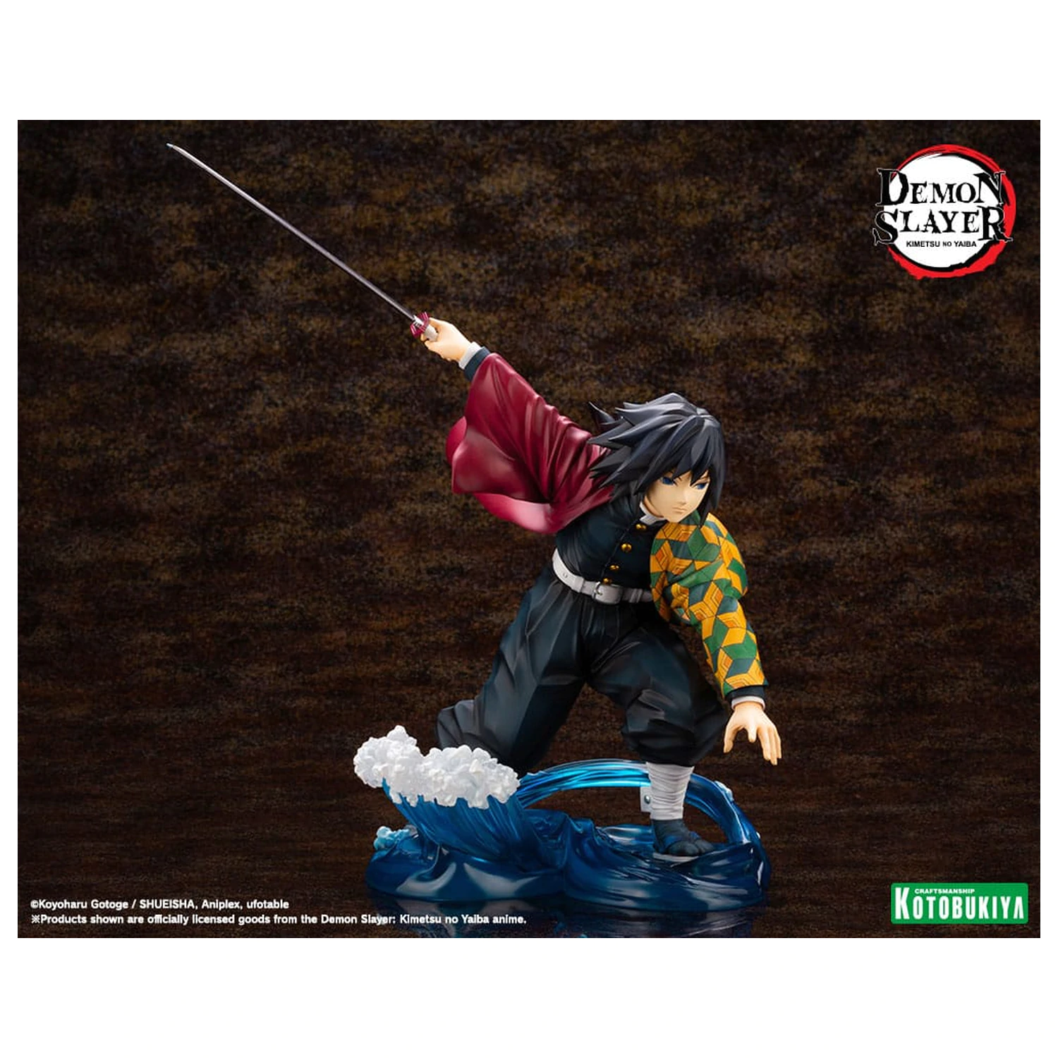 Demon Slayer: Kimetsu no Yaiba ARTFXJ Socha 1/8 Giyu Tomioka 21 cm fotografii produktu