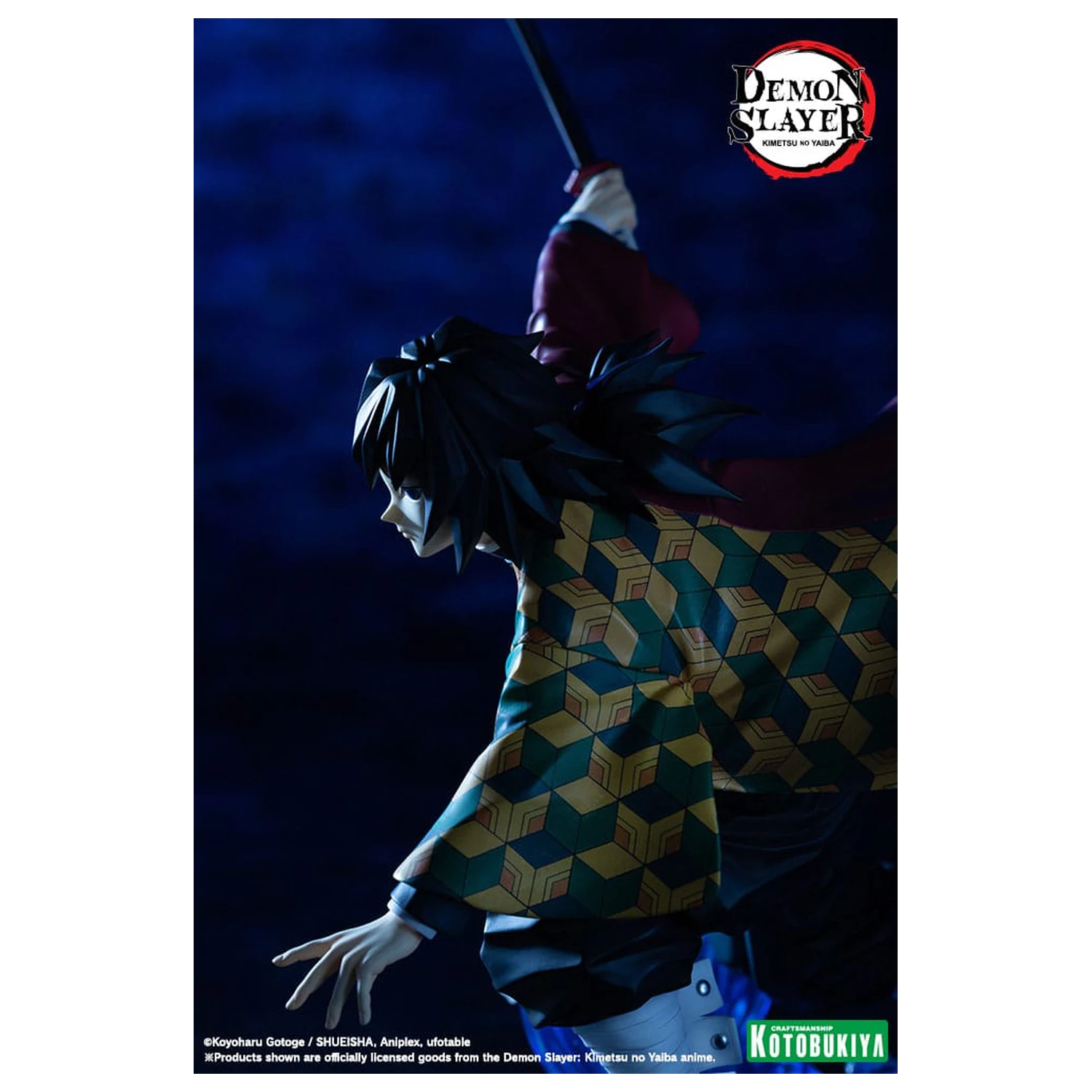 Demon Slayer: Kimetsu no Yaiba ARTFXJ Socha 1/8 Giyu Tomioka 21 cm fotografii produktu